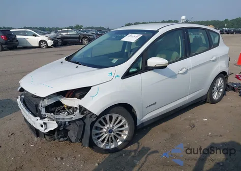 2017 Ford C-Max Hybrid Se из США, поврежденный, VIN 1FADP5AU5HL103362